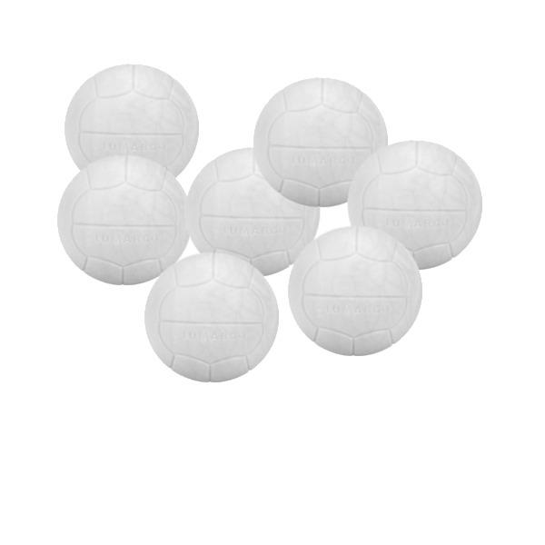 Bola de Pebolim Branca Profissional com 7 Peças Maciça Pesada Bilhares Engers